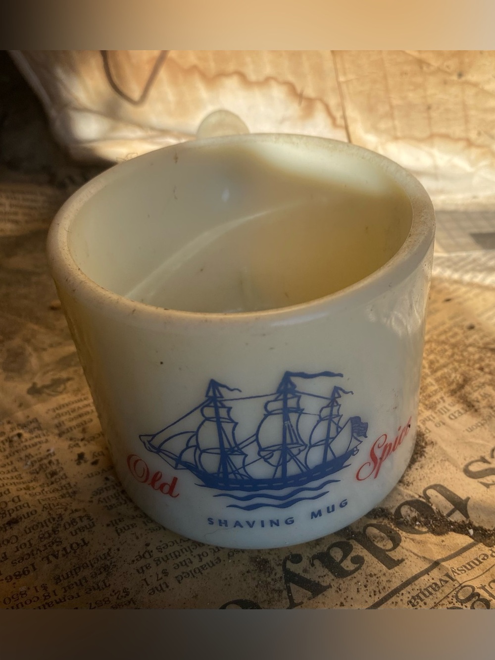 Old Spice shaving mug  antique